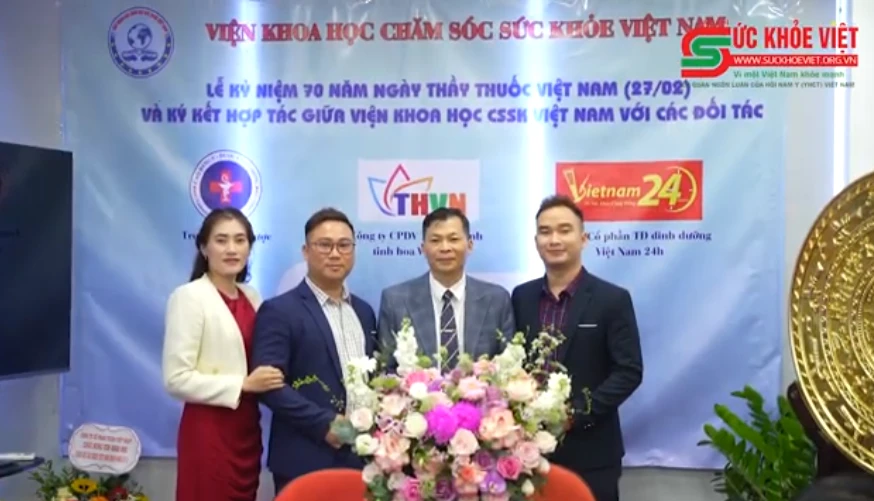 Viện Khoa học Chăm sóc Sức khỏe Việt Nam: Ký kết hợp tác trong lĩnh vực chăm sóc sức khỏe và làm đẹp